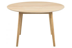 Grande table ronde panton series 430 de verpan pour 10 personnes de diamètre 160 cm : Table Ronde Scandinave Fabriquee En Chene Clair Hellin