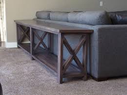 A good average for a rectangular table is around 40″. 10 Best Extra Long Console Ideas Furniture Diy Diy Furniture Furniture Projects