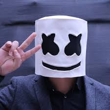 You can find a huge range of styles and designs for led masks on ebay. Hoko Djs Marshmello Costume Music Festival Marshmallow Head Mask Halloween Costume Party Latex Mask White Rn Studio Com