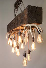 Diy Ceiling Beams Broken Glass Art Dyi Chandelier Ideas Kitchen Ceiling Antler Lights Rustic Chandelier Diy Chandelier