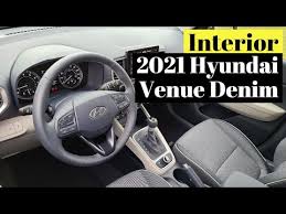 It squeaks out a win here. 2021 Hyundai Venue Denim Interior Youtube
