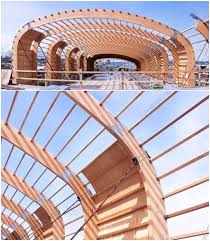 Cubierta Madera Laminada Del Museo Lemay Tacoma Madera Laminada Estructuras De Madera Arquitectura En Madera