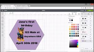 Learn how to make an invitation using your cricut maker. Cricut Print Then Cut Invite Using Flatten Youtube