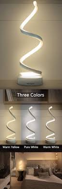Check spelling or type a new query. New Spiral Led Table Lamp Modern Contemporary Minimalist Curved Led Bedside Table Lamp For Bedroom Lamp Table Lamps For Bedroom Led Table Lamp