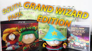 South Park Fans Enjoy The South Park The Stick Of Truth Grand Wizard Edition Unboxing This Is The Ps3 Version O South Park South Park Video Game Grand Wizard