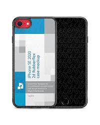 Download Iphone Se 2020 2d Rubber Flex Case Design Mockup Vecras