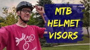 Wearing a helmet is most important and can be the difference between life and death in the event of a crash. Why Do Mountain Bike Helmets Have Visors Diy Mountain Bike