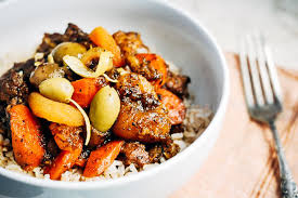Put the lid on and transfer to the oven. Lamb Tagine With Apricots And Olives