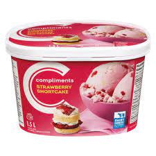 For a little variety, choose from the three strawberry sauces, each with a different twist, the next time you make this superb recipe. Ice Cream Strawberry Shortcake 1 5 L Compliments Ca