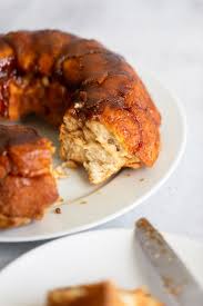 1 can of biscuits at a time, separate and. Monkey Bread With Canned Biscuits Food Banjo