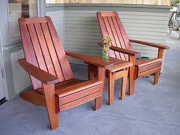 Mission Style Adirondack Chairs From Www Celeskistudios Com Pallet Furniture Outdoor Rocking Chair Nursery Chair