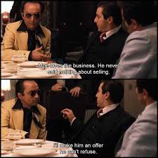 Francis ford coppola took some of the deep background from the life of mafia. The Godfather Movie Quotes Escapematter