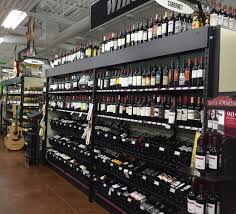 Handy Store Fixtures Space Plus Conversion With Open End Baskets Liquor Store Wine Display Store Shelves