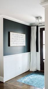 The Wall Paint Color Is Mount Etna Sw7625 Sherwin Williams Paneling Is Sherwin Williams Snowbound Interior Door Cheap Home Decor Home Decor Shiplap Wall Diy