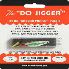 Amazon Com The Do Jigger Chart Zap Fishing Jigs Sports