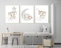 Wooden Baby Gym Frame Foldable Play Gym Activity Gym Gender Etsy Baby Room Wall Decor Baby Room Wall Neutral Elephant Nursery