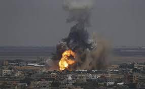 Rocket squads in gaza fired a barrage at central israel early today, while israeli warplanes pounded gaza with dozens of airstrikes. Israel And Hamas Trade Rocket Attacks Tension Builds The Atlantic