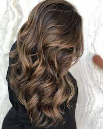 Honey Brown Brunette Balayage Balayage Brunette Natural Wavy Hair Brown Wavy Hair