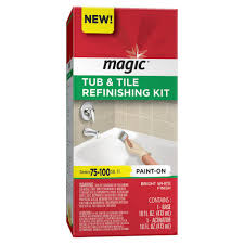 Rona carries the best bathtubs to help you with your bathroom projects: Magic 16 Oz Tub And Tile Refinishing Kit In White 3124 The Home Depot