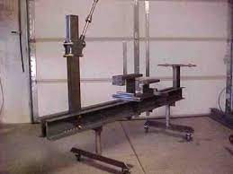 Mechwerks Frame Jig For Chopper And Custom Motorcycle Fabrication Motorcycle Lift Table Homemade Motorcycle Motorcycle Frames