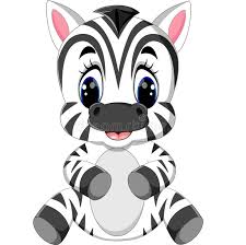 Coloriage a imprimer chatons trop mignons l gant 28 dessins. Dessin Anime Mignon De Zebre Illustration De Vecteur Illustration Du Blanc Sourire 72874134