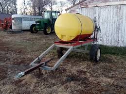 It has foldable boom arms, a removable axle, and wheels. Homemade Pull Type Sprayer Bigiron Auctions