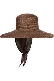 Clyde Cotton Gauze Trimmed Straw Sunhat Net A Porter Com Sun Hats Fall Style Guide Oversized Hat