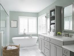 Sage green and gray bathroom. 23 Ideas For Beautiful Gray Bathrooms