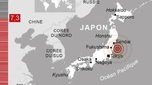 Pour l'heure nulle victime et nul dégât n'a été signalé. Puissant Seisme Au Japon Et Leger Tsunami A Fukushima Angers Maville Com