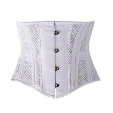 Maybe you would like to learn more about one of these? Women Corset Underbust Waist Trainer Corset Short Torso Waist Belt Mesh Corsage With Lacing White M 68 73cm Walmart Canada