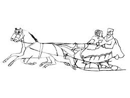 Santa sleigh showing 12 colouring pages related to santa sleigh. Colonial Style Couple On Sleigh Ride Coloring Page Netart