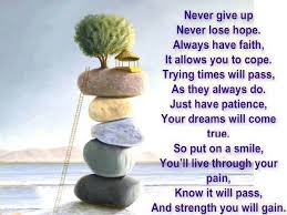 Never Give Up Never Lose Hope Never Lose Hope Lost Hope Never Give Up