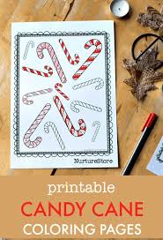 Join the dots to reveal the christmas candy cane, then colour it in! Free Printable Candy Cane Coloring Sheets Nurturestore