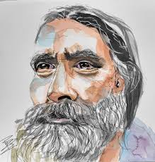 Found some small 8X8 pieces of hot press to paint this incredible muse!!!!