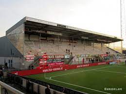 Werkzaamheden in het stadion van fc emmen. De Oude Meerdijk Stadion In Emmen