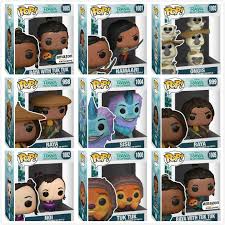 Black panther · captain america · captain marvel · carol danvers · dark phoenix · deadpool clown · g 12 · goose the cat . Cod Star Cod Raya And The Last Dragon Funko Pop Action Figure Doll Raya Princess Dragon Sisu Toy Monkey Ongis Tuk Tuk Children G Baby Shopee Singapore
