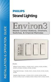 Turn the lights off and back on again. Environ 3 Wallbox Dimming System Control Strand Lighting