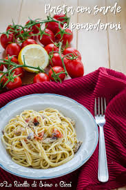 Pasta Con Sarde E Pomodorini Ricetta Ricette Pomodorini Idee Alimentari