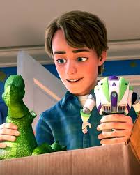 Toy shopping Story Andy Davis foldout