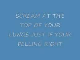Scream At The Top Of Your Lungs Wmv Youtube