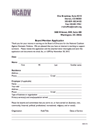 Board Member Application Fill Online Printable Fillable Blank Pdffiller