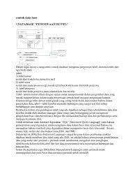 Contoh Data Base | PDF