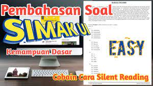 Tes kemampuan verbal analogi sinonim antonim. Bahasa Inggris Soal Simak Ui 2016 Dan Pembahasan Reading Silent Mode English With Agustiawan Youtube