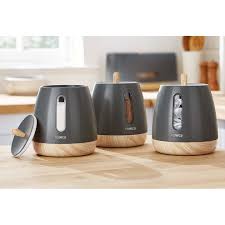 Maybe you would like to learn more about one of these? Tower T826031g Kitchen Storage Canisters Scandi Range Grey On Onbuy