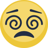 Dizzy Face Emoji On Facebook 2 0 Emoji Images Face Emoji