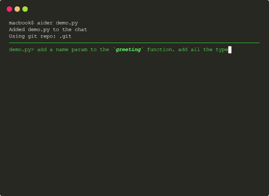 GitHub - Aider-AI/aider: aider is AI pair programming in your terminal · GitHub