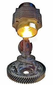 Retro Industrial Lamp Industrial Bulb Light Vintage Metal Lights Retro Light Bulb Lamp Table Lamps For Sale I Industrial Lamp Steampunk Lamp Steampunk Lighting