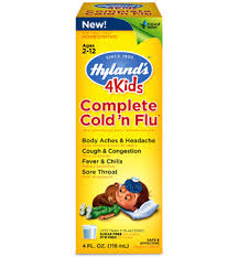 Hylands 4 Kids Complete Cold N Flu Liquid Formula