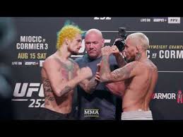 Sean o'malley height and weight. Ufc 252 Sean O Malley Vs Marlon Vera Weigh In Staredown Mma Fighting Youtube