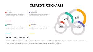 Creative Pie Charts Powerslides